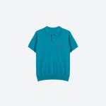 Logo Embroidered Polo Knit
